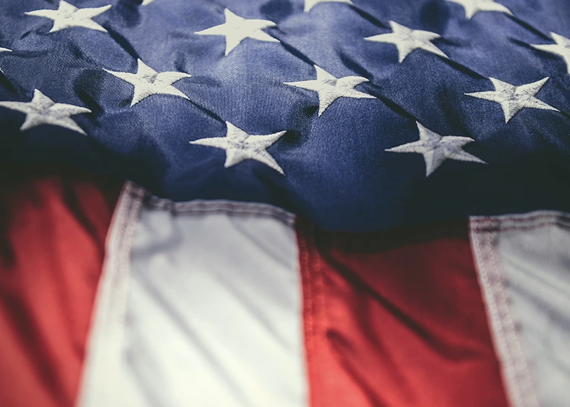 Michigan veteran with family