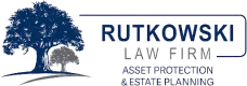 Rutkowski Law Firm Color Logo of Two Trees